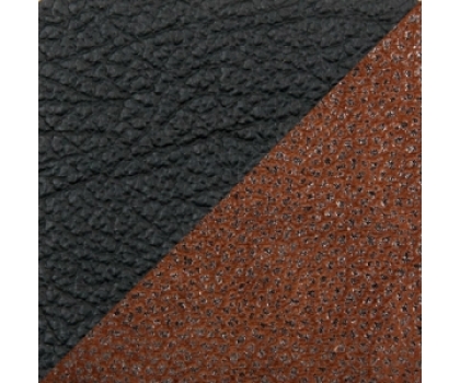 Комбинированный экокожа/микрофибра (PU черный/MF коричневый)